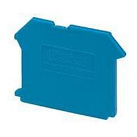 Terminal Block Tools & Accessories D-UK 5-TWIN BU BLUE END COVER