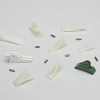 PCB Handle, In. PCB Width,1.13 In. Offset, Dual Mounting Holes,Nylon,White