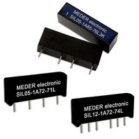 Reed Relay 1 Form A, SPST-NO 24V SIL