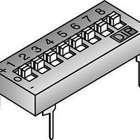 DIP Switches / SIP Switches TRI-STATE 10 POS