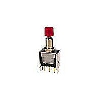 Pushbutton Switches ON-ON .335 BSHG RA PC .394 BLACK CAP 6A