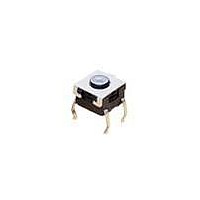 Pushbutton Switch,STRAIGHT,SPST,OFF-(ON),PC TAIL W/RETNN Terminal,PCB Hole Count:6
