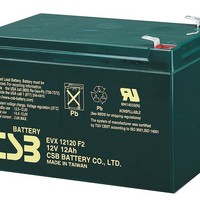 Sealed Lead Acid Battery 12V 12Ah .250 Faston tabs