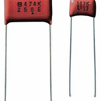 Polyester Film Capacitors Metallized Polyester Leaded Film Capacit