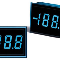Digital Panel Meters 3.5 Digit +-200V Std Blue
