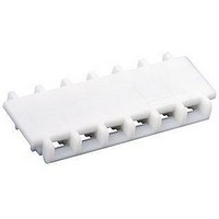 Connector Accessories 6 POS Strain Relief Feed Thru Cover Nylon White