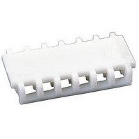 Connector Accessories 6 POS Strain Relief Feed Thru Covers Nylon White Loose Piece