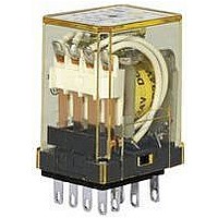 POWER RELAY, 4PDT, 24VAC, 5A, PLUG IN