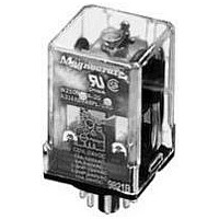 POWER RELAY, DPDT, 12VDC, 12A, PLUG IN