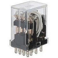 POWER RELAY, 4PDT, 115VAC, 1A, PLUG IN