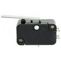 V3 Series Miniature Basic Switch, SPDT Circut Type, Screw Mounting, On-Off Switch Action, Roller Lever Switch Type