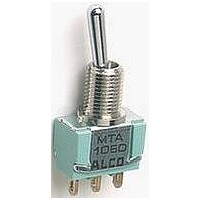 SWITCH TOGGLE SPDT VERT PC 6A