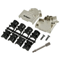Connector Accessories Backshell With Cable Clamp 9 POS Individual