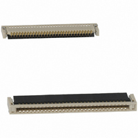 CONN FPC 30POS .5MM R/A SMD GOLD