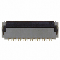 CONN FPC .3MM 39POS R/A SMD ZIF