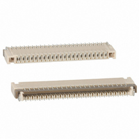 Flex Cable Connector,PCB Mount,45 Contacts,Number Of Contact Rows:1,SURFACE MOUNT Terminal,LOCKING