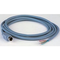 DIN AUDIO/VIDEO CABLE, 6FT, 26AWG, GRAY