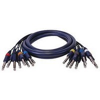 STEREO AUDIO CABLE, 20FT, BLUE