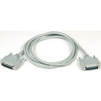 COMPUTER CABLE, SERIAL, 10FT, GRAY