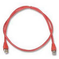 PATCH LEAD, RED, UTP, 0.5M