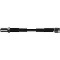 COAXIAL CABLE, RG-58C/U, 24IN, BLACK