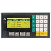 LCD Touch Panels 4x20 Alphanumeric Displ Black