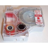 TAPE, RED/CLEAR, 12MM