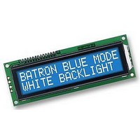 LCD MODULE, ALPHANUMERIC, 20X4