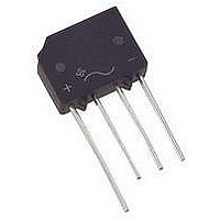 BRIDGE RECTIFIER, 1PH, 4A, 600V THD