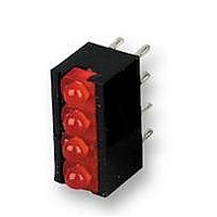 LED ARRAY, VERTICAL, X4, RED