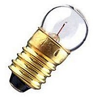 INCAND LAMP, E10, G-3 1/2, 3.7V, 1.11W