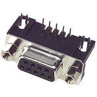 D SUB CONNECTOR, STANDARD, 15POS, RCPT