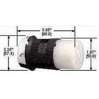 CONNECTOR, POWER ENTRY, RECEPTACLE, 20A