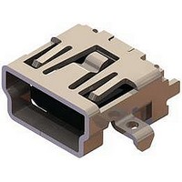MINI USB CONNECTOR, RECEPTACLE 5POS, SMD