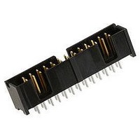 WIRE-BOARD CONNECTOR MALE, 34POS, 2.54MM