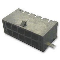 WIRE-BOARD CONN, RECEPTACLE, 18POS, 3MM