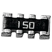 RESISTOR, ISO ARRAY, 4RES, 22OHM 5%, SMD