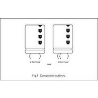 CAPACITOR ALUM ELEC, 15000µF, 10V