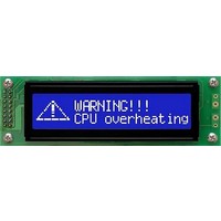 LCD Character Display Modules Blue Background White Text