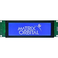 LCD Graphic Display Modules & Accessories Blue Background White Text