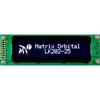 LCD Character Display Modules Black Background White Text