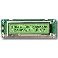 LCD Character Display Modules White Transflective White LED Backlight