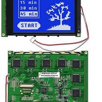 LCD Graphic Display Modules & Accessories STN-Blue (-) Transm 166.8 x 109.0