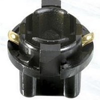 LAMP SOCKET WEDGE BASE T-3.25 BK