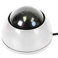Mini Vandal-Resistant Ball-Socket Dome Camera With 3.6mm Lens