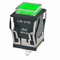 PUSH BUTTON SWITCH LED GREEN
