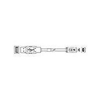 CABLE ASSEMBLY, USB2.0 A TO B, 1.5M