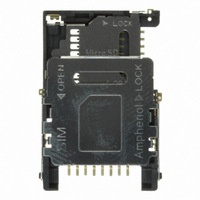CONN 8PS SIM + 8PS MICRO-SD PCB