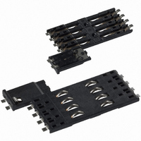 CONN SMART CARD LOW PRO 8PIN SMD