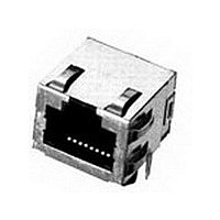 CAT5 RJ45 MODULAR JACK, 8POS, 1 PORT